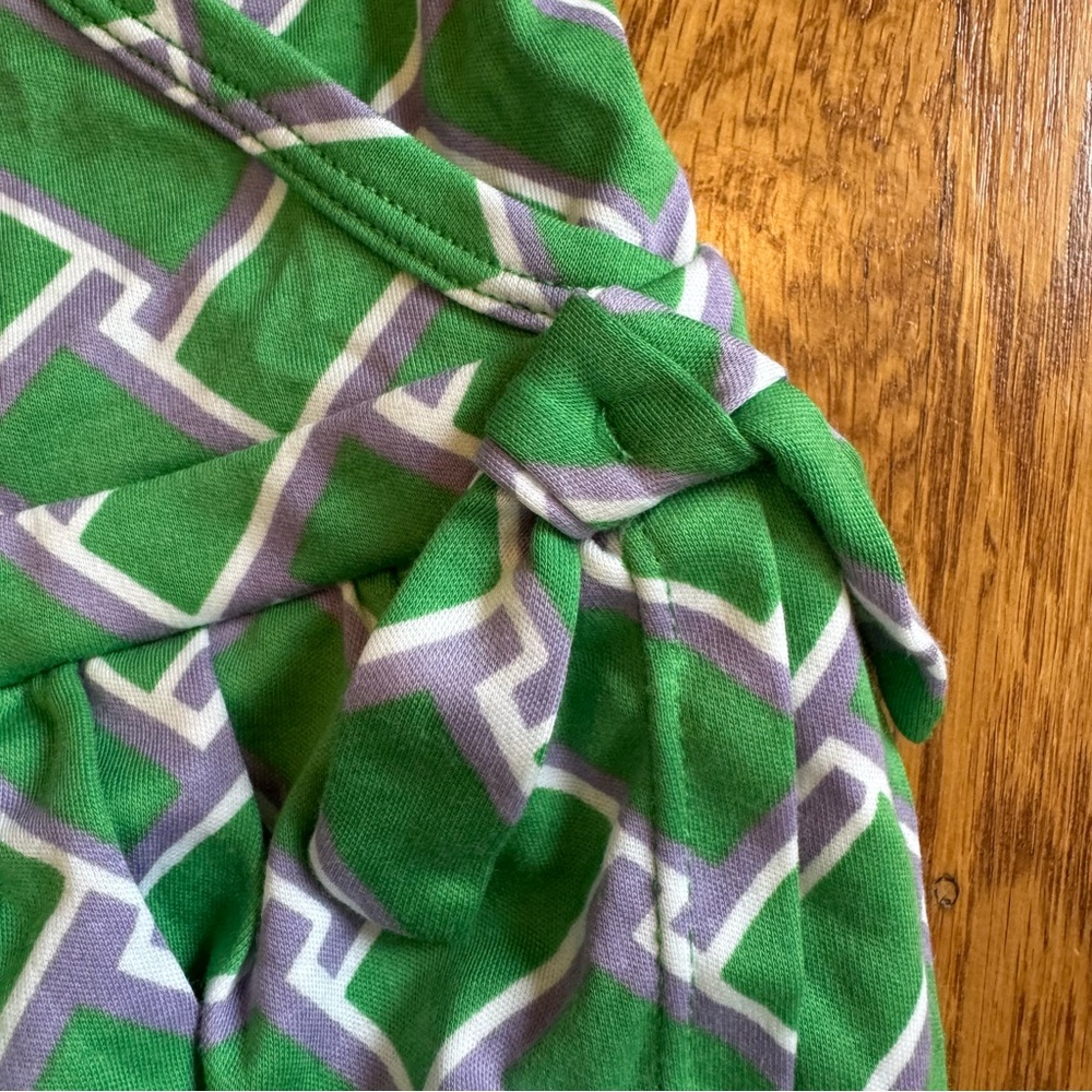 4/$20 Dianne Von Furstenberg Target, Green Patterned toddler Dress size 2t NWOT! - Picture 3 of 5